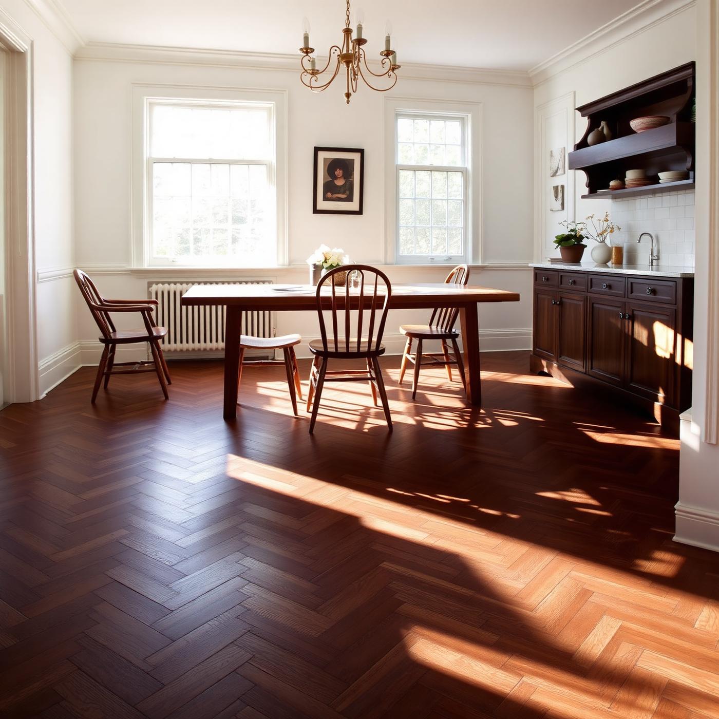 Walnut Herringbone
